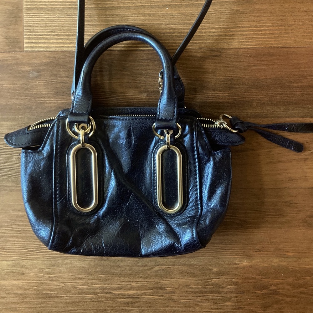 See by Chloe Black Leather Hand/Shoulder Purse